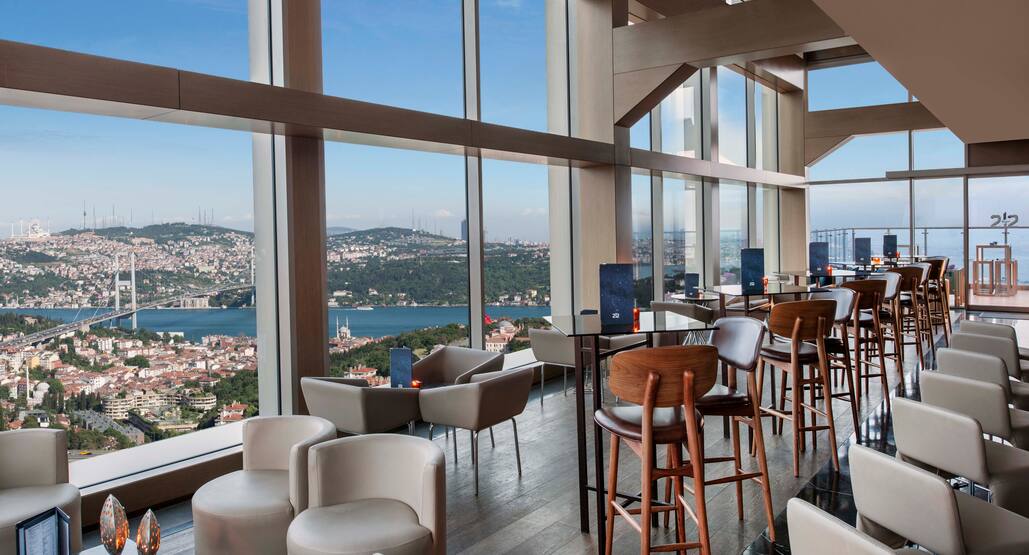 212 Bar Restaurant Renaissance Istanbul Bosphorus Hotel Menu